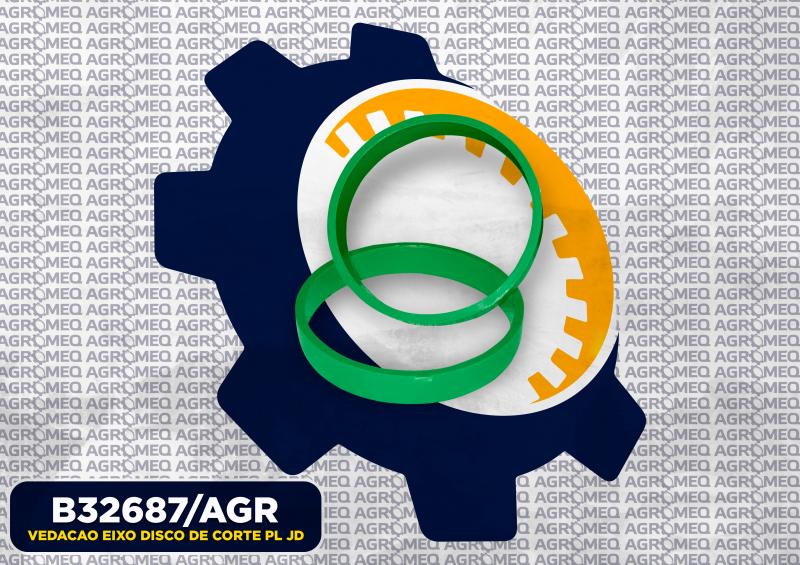 VEDACAO EIXO DISCO DE CORTE PL JD B32687/AGR