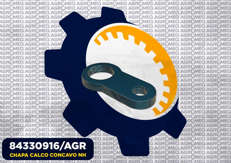 CHAPA CALCO CONCAVO NH 84330916/AGR