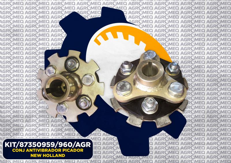 CONJ ANTIVIBRADOR PICADOR NEW HOLLAND KIT/87350959/960/AGR