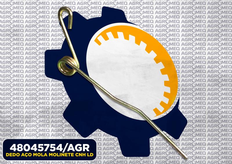 DEDO AÇO MOLA MOLINETE CNH LD 48045754/AGR