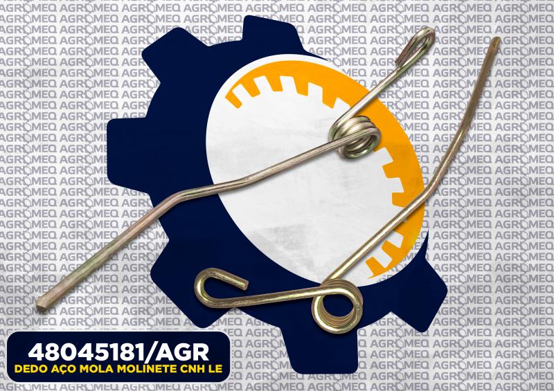 DEDO AÇO MOLA MOLINETE CNH LE 48045181/AGR