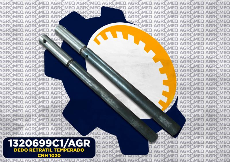 DEDO RETRATIL TEMPERADO CNH 1020 1320699C1/AGR
