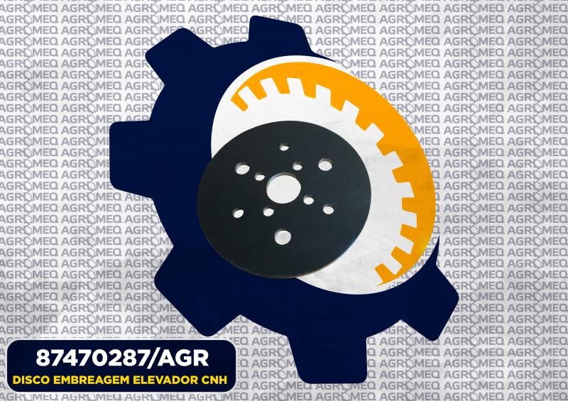 DISCO EMBREAGEM ELEVADOR CNH 87470287/AGR