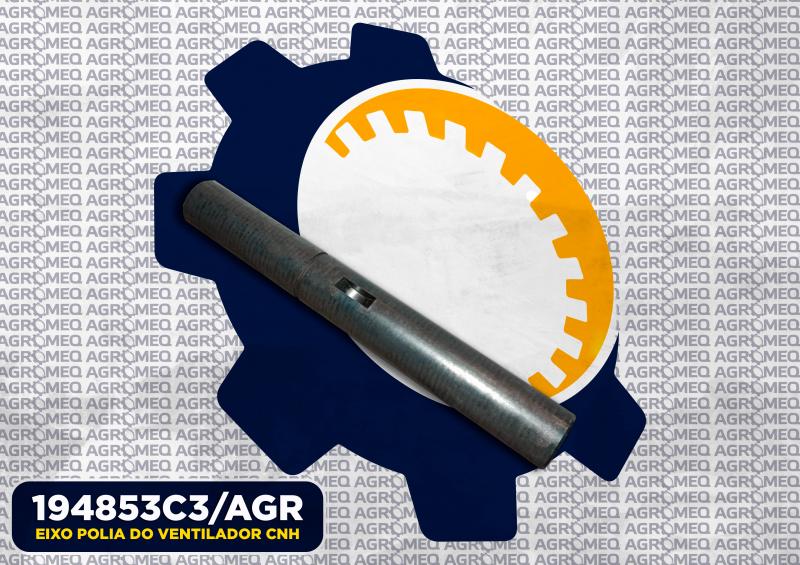 EIXO POLIA DO VENTILADOR CNH 194853C3/AGR