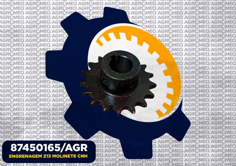 ENGRENAGEM Z13 MOLINETE CNH 87450165/AGR
