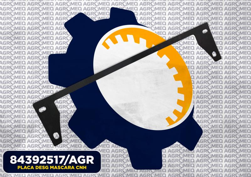 PLACA DESG MASCARA CNH 84392517/AGR