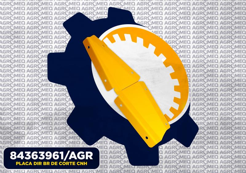PLACA DIR BR DE CORTE CNH 84363961/AGR