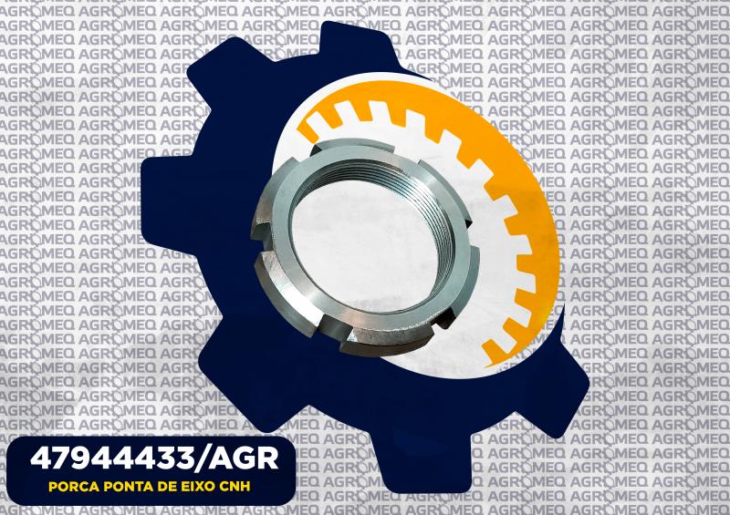 PORCA PONTA DE EIXO CNH 47944433/AGR
