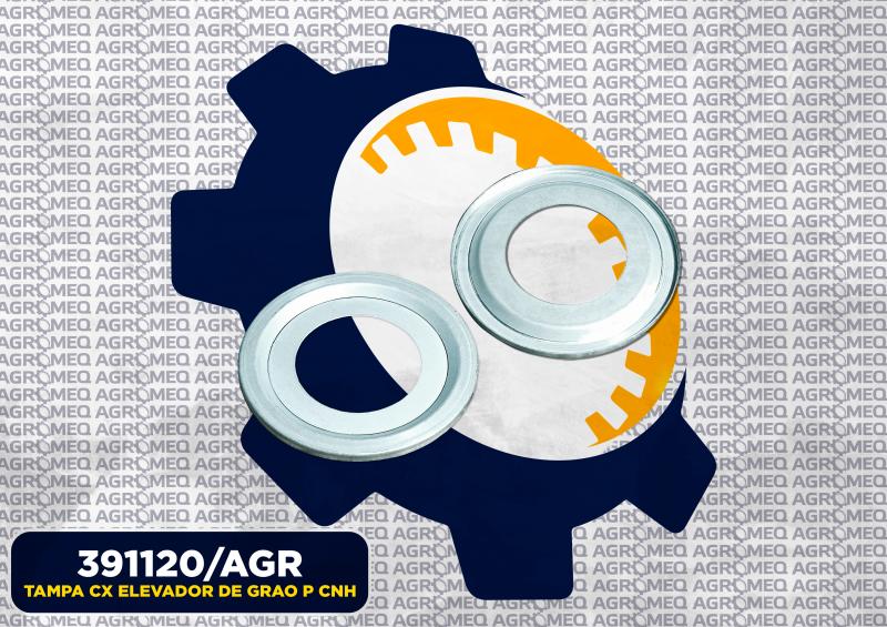 TAMPA CX ELEVADOR DE GRAO P CNH 391120/AGR