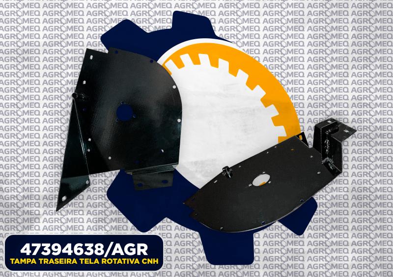 TAMPA TRASEIRA TELA ROTATIVA CNH 47394638/AGR