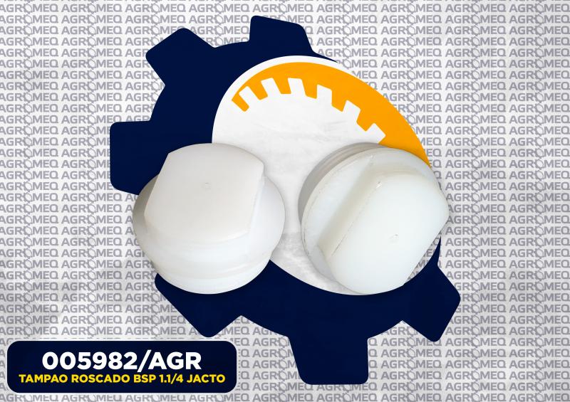 TAMPAO ROSCADO BSP 1.1/4 JACTO 005982/AGR