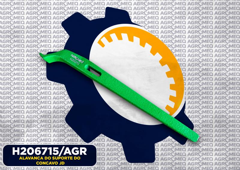 ALAVANCA DO SUPORTE DO CONCAVO JD H206715/AGR