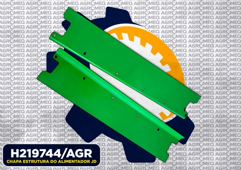 CHAPA ESTRUTURA DO ALIMENTADOR JD H219744/AGR