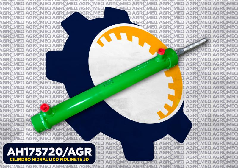 CILINDRO HIDRAULICO MOLINETE JD AH175720/AGR
