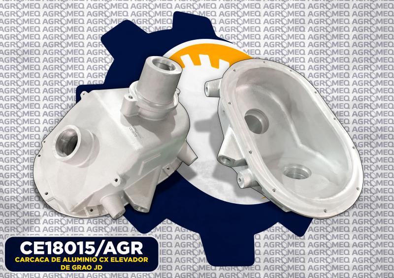 CARCACA DE ALUMINIO CX ELEVADOR DE GRAO JD CE18015/AGR