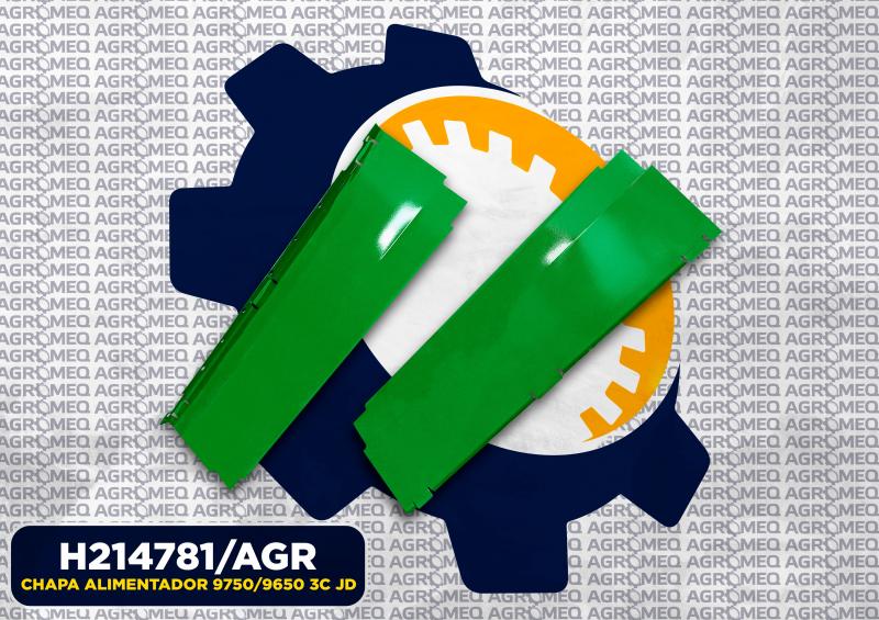 CHAPA ALIMENTADOR 9750/9650 3C JD H214781/AGR