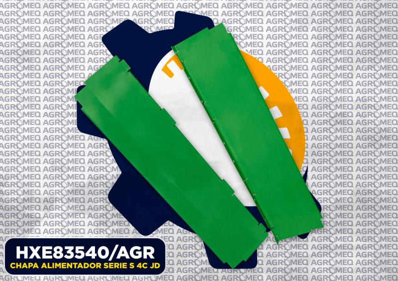 CHAPA ALIMENTADOR SERIE S 4C JD HXE83540/AGR