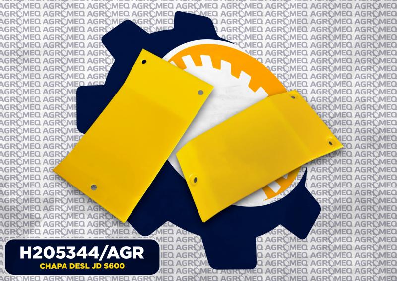 CHAPA DESL JD S600 H205344/AGR