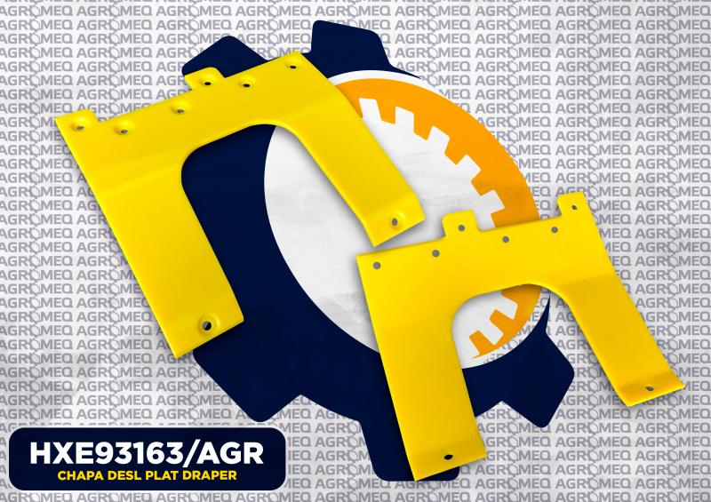 CHAPA DESL PLAT DRAPER HXE93163/AGR