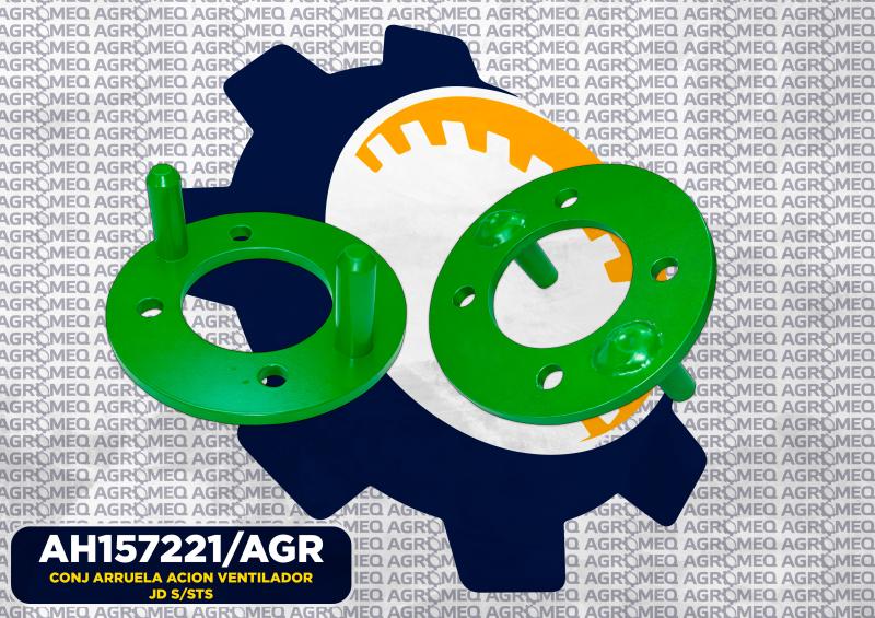 CONJ ARRUELA ACION VENTILADOR JD S/STS AH157221/AGR