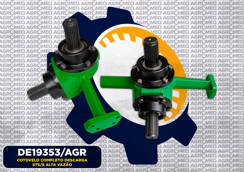 COTOVELO COMPLETO DESCARGA STS/S ALTA VAZAO DE19353/AGR
