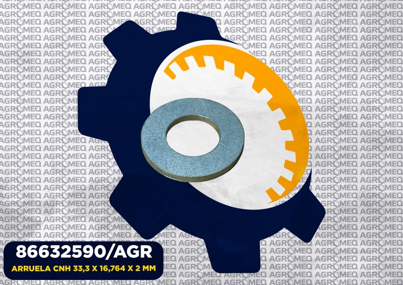 ARRUELA CNH 33,3 X 16,764 X 2 MM 86632590/AGR