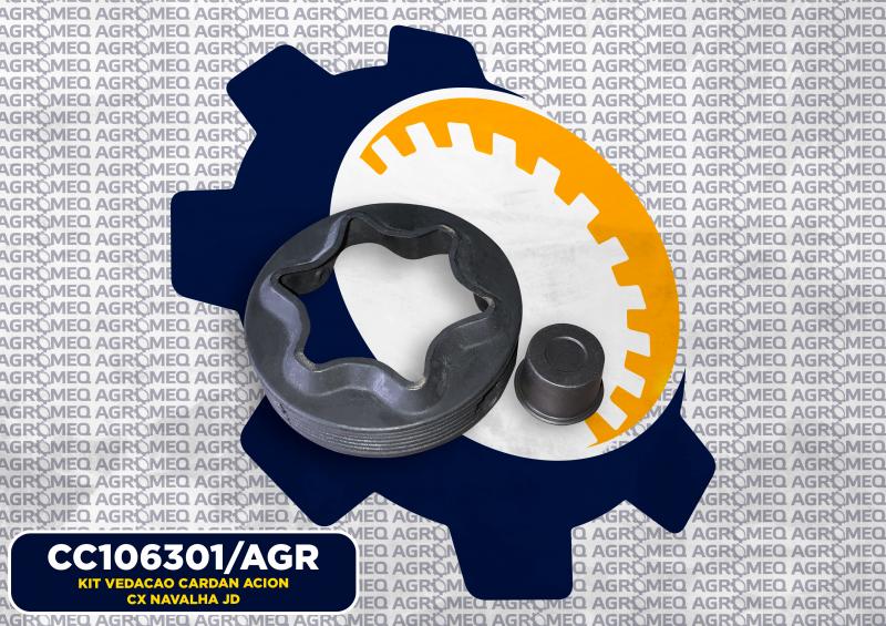 KIT VEDACAO CARDAN ACION CX NAVALHA JD CC106301/AGR