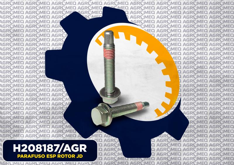 PARAFUSO ESP ROTOR JD H208187/AGR