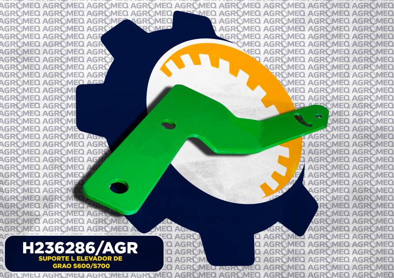 SUPORTE L ELEVADOR DE GRAO S600/S700 H236286/AGR