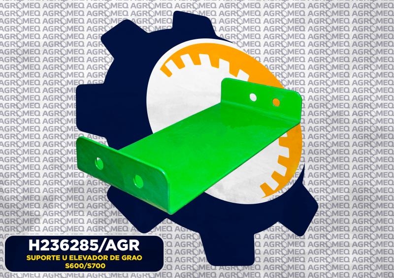 SUPORTE U ELEVADOR DE GRAO S600/S700 H236285/AGR