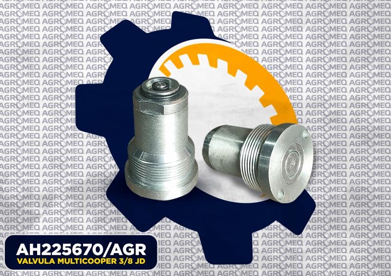 VALVULA MULTICOOPER 3/8 JD AH225670/AGR