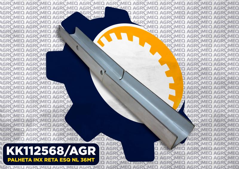 PALHETA INX RETA ESQ NL 36MT KK112568/AGR