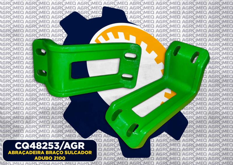 ABRAÇADEIRA BRAÇO SULCADOR ADUBO 2100 CQ48253/AGR
