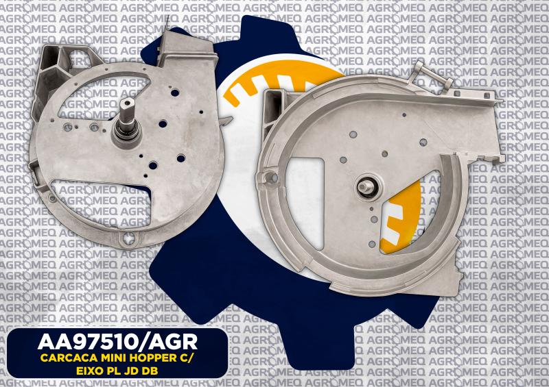 CARCACA MINI HOPPER C/ EIXO PL JD DB AA97510/AGR
