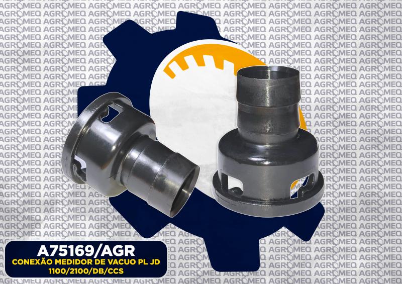 CONEXÃO MEDIDOR DE VACUO PL JD 1100/2100/DB/CCS A75169/AGR